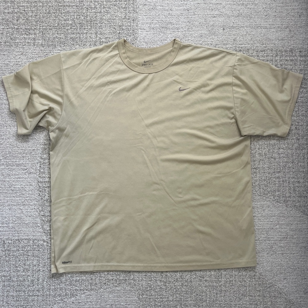 Men’s Nike DRI-Fit Tan Shirt